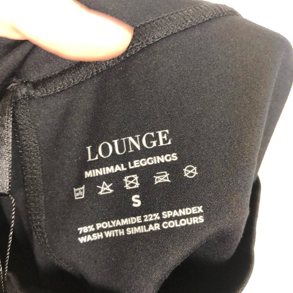 Lounge Underwear Minimal black high rise leggings - Picture 5 of 5